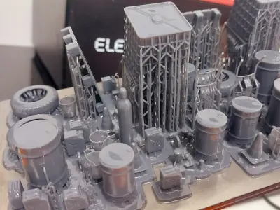 MILITARY FUEL PROPS FOR WAR TERRAIN 1-35 SUPPORTED STL 3D print model