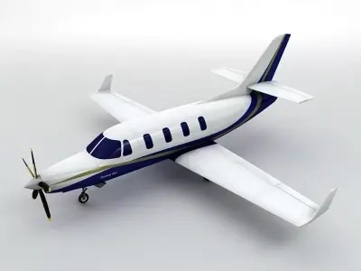 Comp Air 12 Aircraft Low-poly 3D model