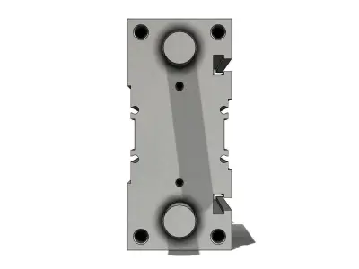 Cilindro SMC 12MGPL40200Z000 Cylinder 3D model