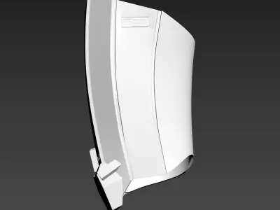 Star Wars The Rise of Skywalker Jet Trooper Thigh Armor 3D print model