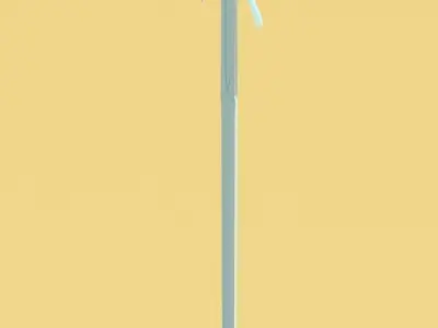 Low Poly Sword - Two Handed Low-poly 3D model