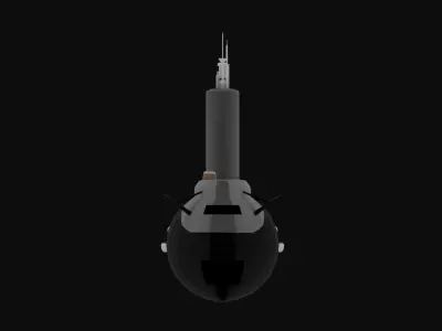 USS Nautilus 3D model