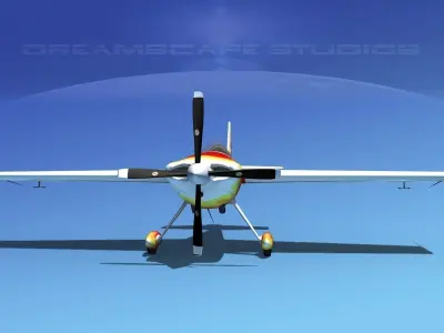 Extra Flugzeugbau EA300S V02 3D model