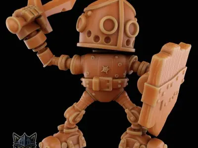 Swordbot Squad 3D print model
