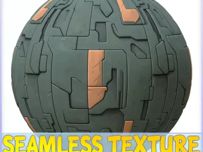 SciFi Seamless Texture Texture 78