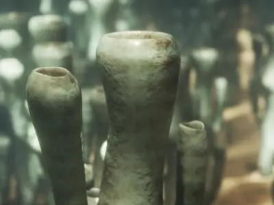 Vauxia Low-poly 3D model