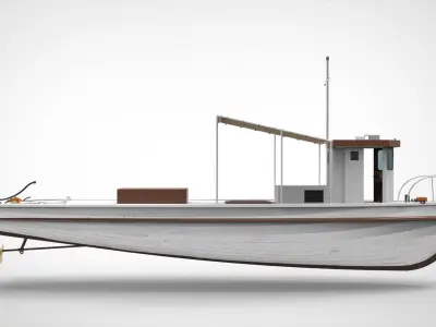 FIshing vessel 3D model