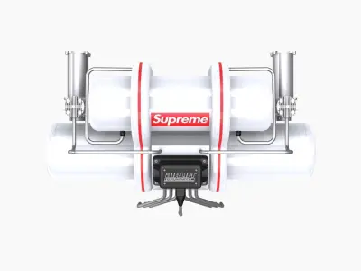 Airlift Performance air suspension kit B Low-poly 3D model