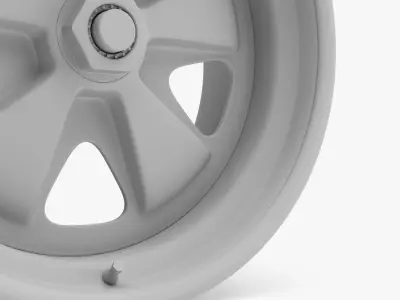 BBS DLS Centerlock Wheels 3D model