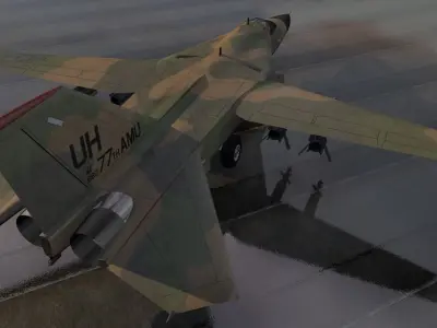 General Dynamics F-111 Aardvark 3D model