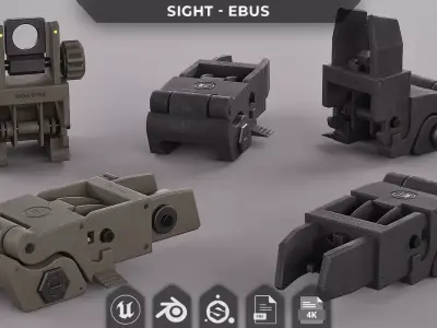 Sight EBUS - AAA 3D Asset - Game Ready Low-poly 3D model