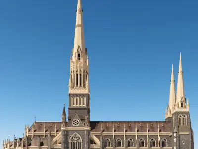 St Patricks Cathedral Church Melbourne 3D model