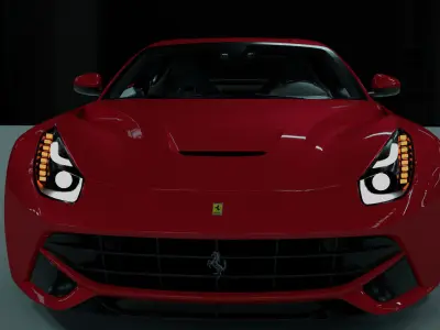 Ferrari F12 Free 3D model