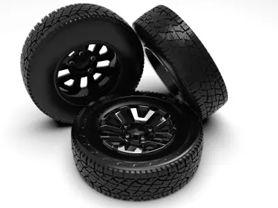 Toyota Land Cruiser 2025 Wheel-Rim 3D model