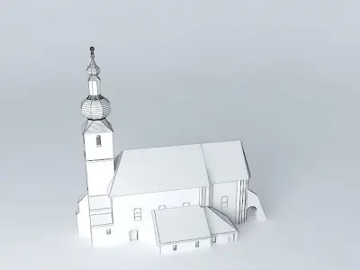 The temple of Bernecebarati 3D model