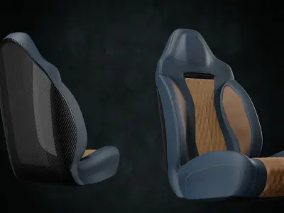 Sport Seats Free 3D model