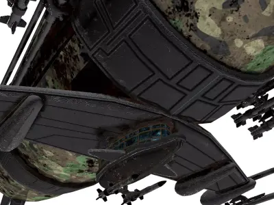 War Zeppelin - Medium Sized Free low-poly 3D model