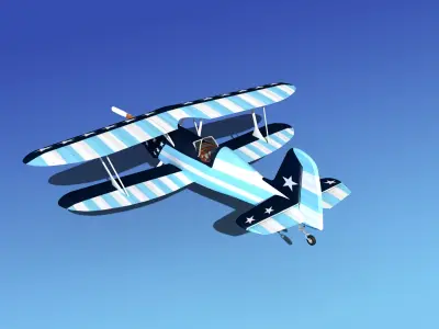Stolp Starduster SA100 V03 3D model