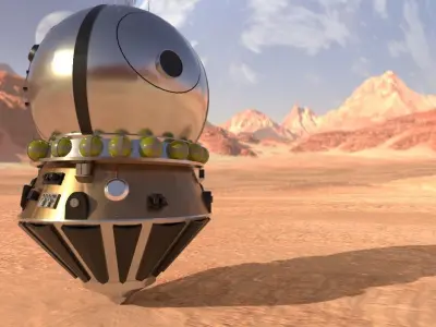 Mission vostok Free 3D model