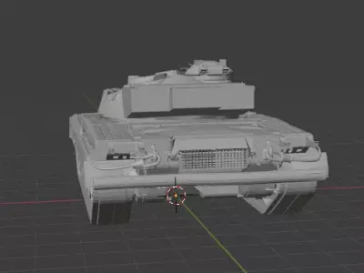 Object 292 T80 Soviet Union Free 3D print model
