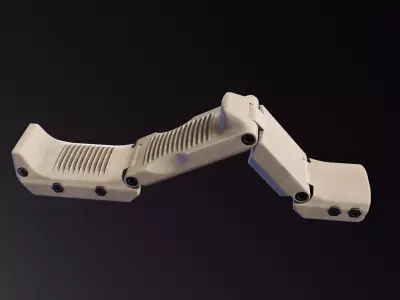 Adjustable Front Grip Low-poly 3D model