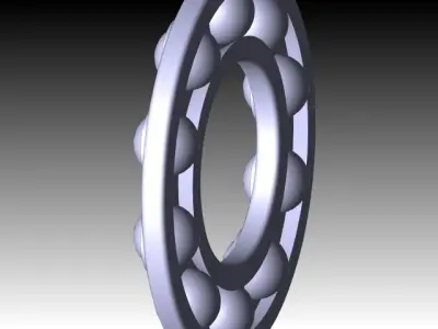 axial bearings Free 3D model