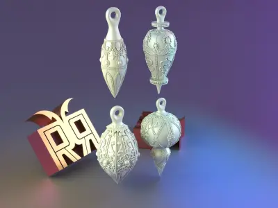 Christmas tree decoration Free 3D print model