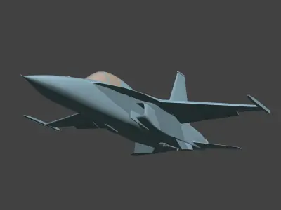 F-5s SuperTiger 3D print model