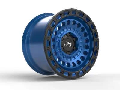 Black Rhino Sentinel Cobalt Blue 3D model