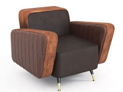 HARRISON ARMCHAIR 01 Free 3D model