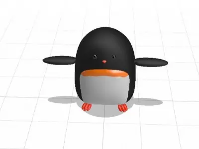 Oliver Penguin Free 3D model