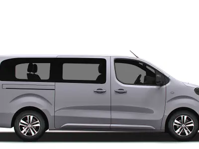 Peugeot e Traveller L3 2024 3D model