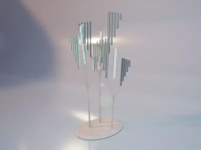 Conceptual shrub S1Av7 Free 3D model