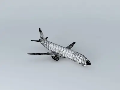 Boeing 737 400 TrawelFly Airlines Free 3D model