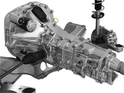 Car undercarriage 3D model