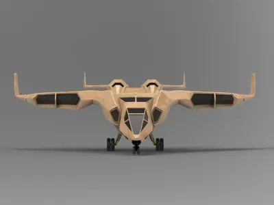 Scout Spaceship 3D model