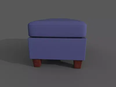 Ottoman Free 3D model purchase