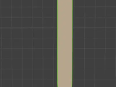 Serpiente Tres Cabezas Low-poly 3D model