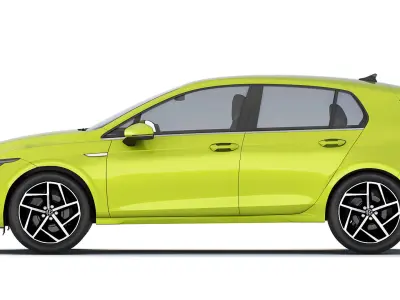 Volkswagen Golf VIII 2019 3D model