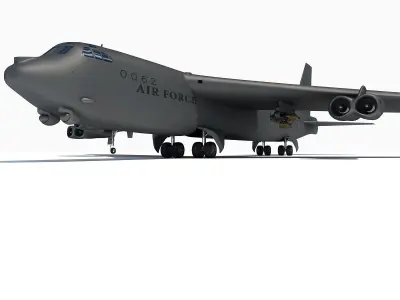 Boeing B-52 Stratofortress  3D model