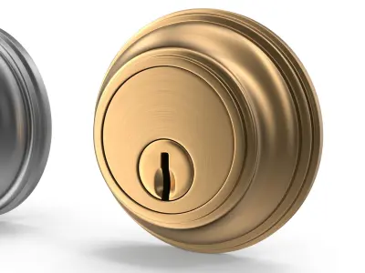 Door Lock V02 3D model
