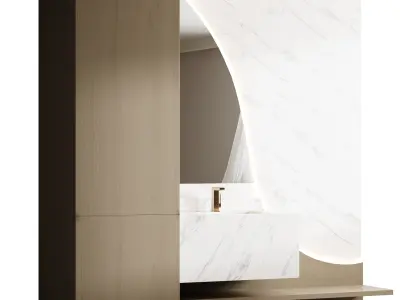 Bathroom furniture 21 3D model