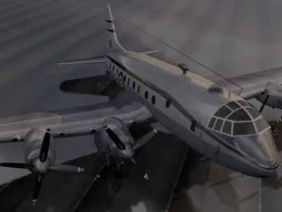 Handley Page HP-67 Hastings C Mk-1 3D model