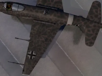 Blohm und Voss Bv-P 193 3D model