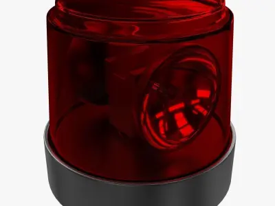 Warning Light 3D model