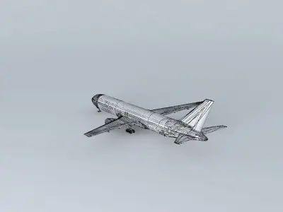 Alitalia Boeing 767-300 Free 3D model