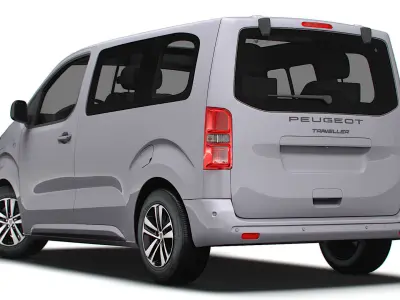 Peugeot Traveller L1 2024 3D model