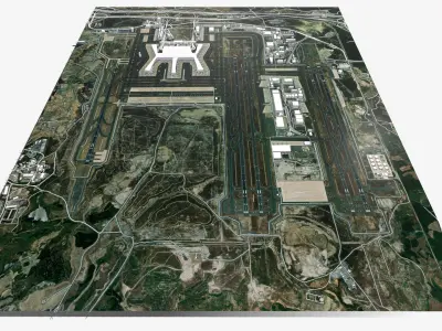 Istanbul Havalimani Airport Turkey 3D model