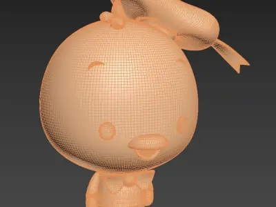 Duck 3D 3D model