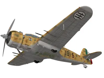 breda ba65 A80 3D model